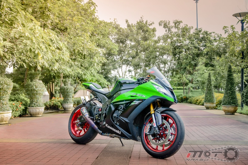 Chiêm ngưỡng kawasaki ninja zx-10r phong cách đậm chất chơi