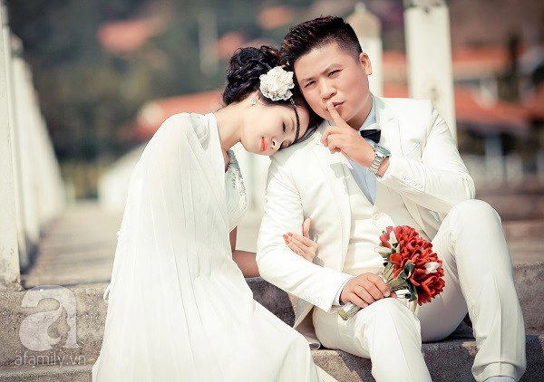 Cô dâu xinh đẹp kể chuyện tình 2 lần yêu lại từ đầu