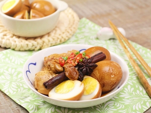 Đậu phụ kho trứng đậm đà ấm áp
