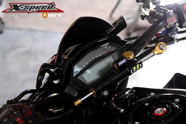 Kawasaki z1000 siêu ngầu trong phiên bản độ super black