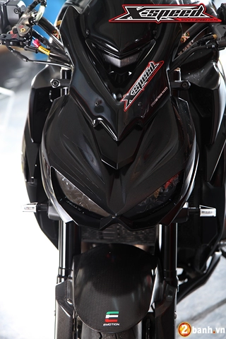 Kawasaki z1000 siêu ngầu trong phiên bản độ super black
