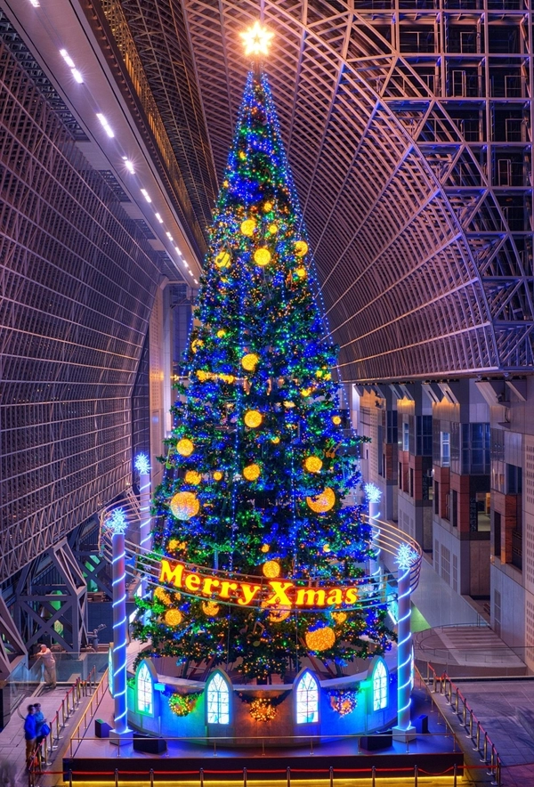 Ngước nhìn những cây thông noel đẹp khủng khiếp trên thế giới