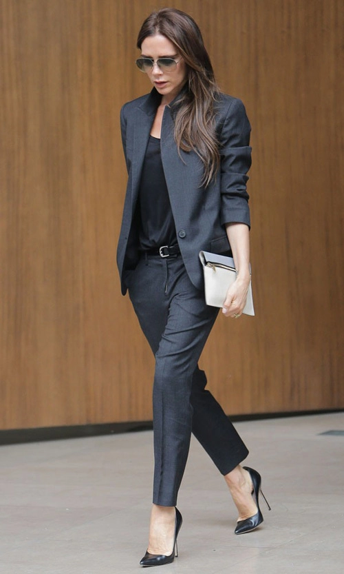 Victoria beckham gợi ý thời trang cho nữ công sở sài thành