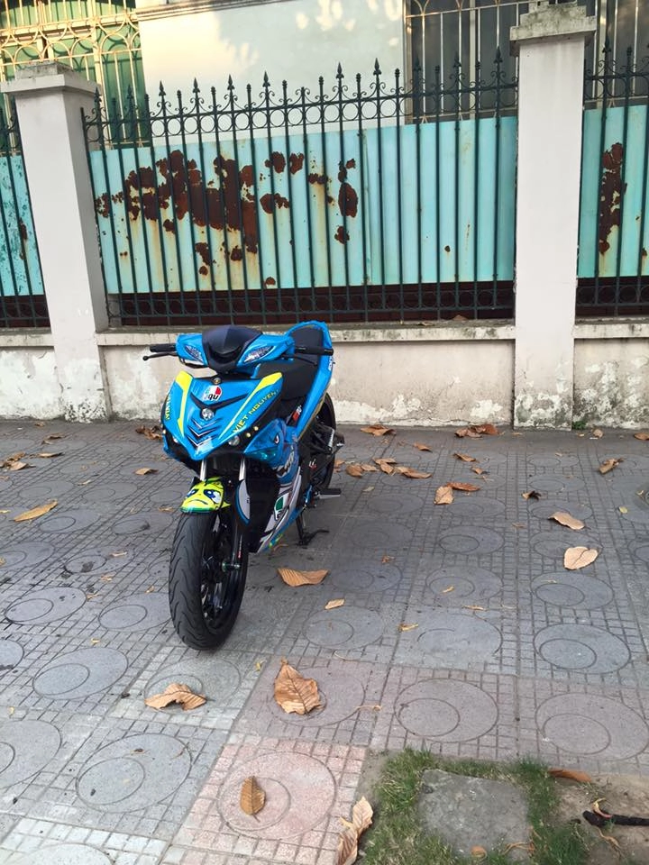 Exciter 150 độ theo phong cách cá mập