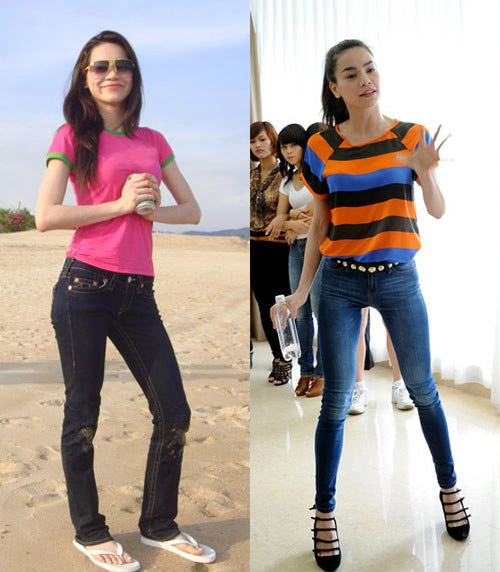 Nếu không biết cách mặc bán sẽ lộ dáng xấu vì quần jeans