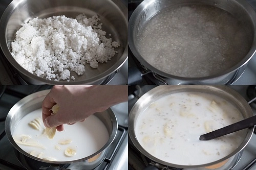 Chè chuối cốt dừa thơm béo ngậy