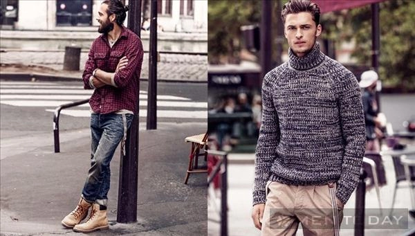 Cùng lookbook thời trang nam thu đông cá tính