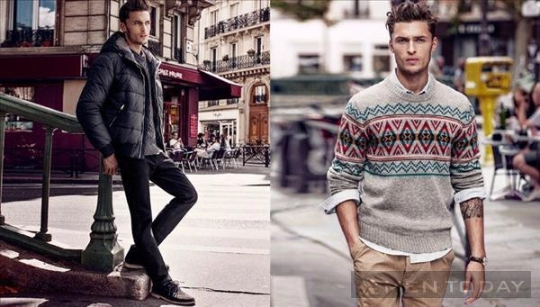 Cùng lookbook thời trang nam thu đông cá tính