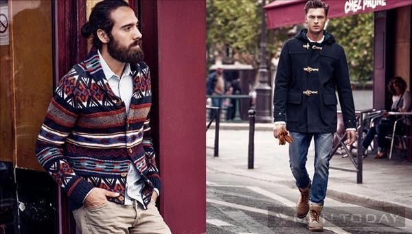 Cùng lookbook thời trang nam thu đông cá tính