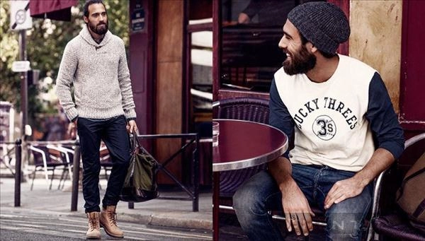 Cùng lookbook thời trang nam thu đông cá tính