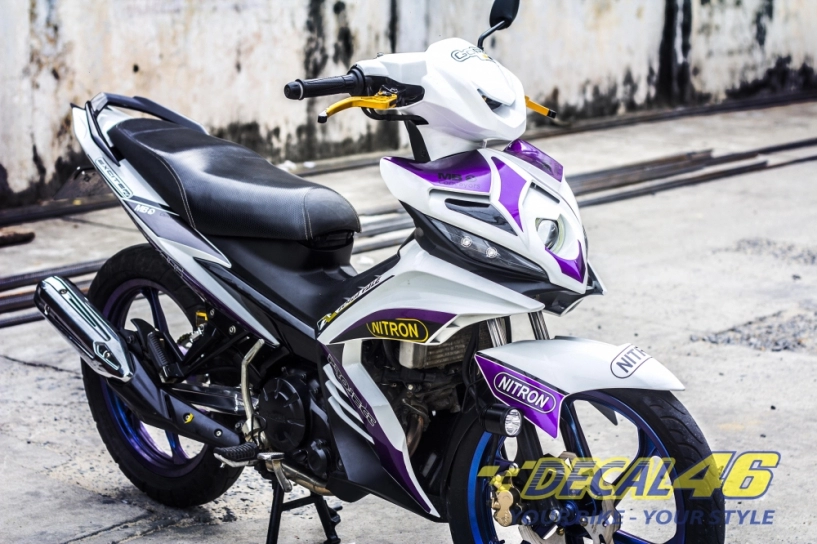 Ex135 độ kiểng và lên tem xe đẹp hút hồn