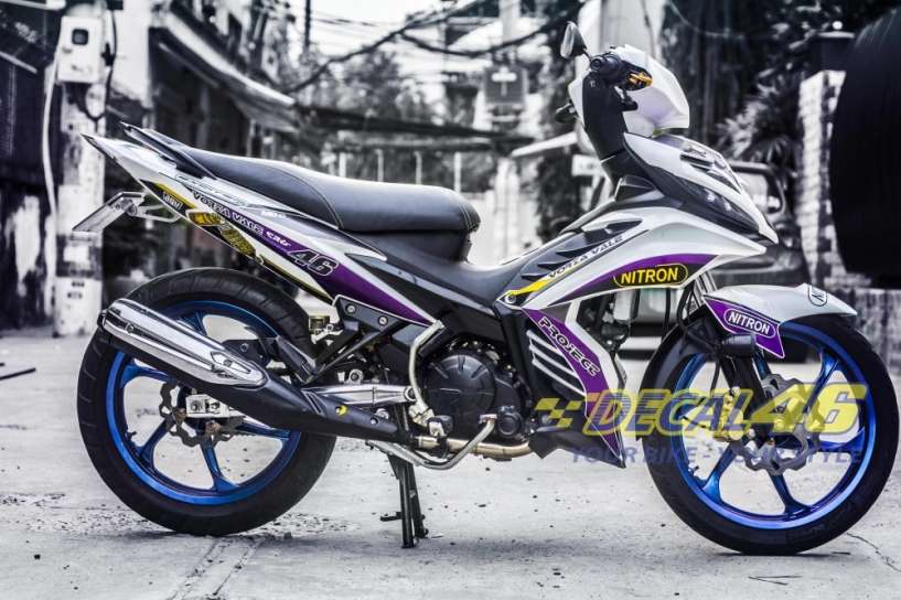 Ex135 độ kiểng và lên tem xe đẹp hút hồn