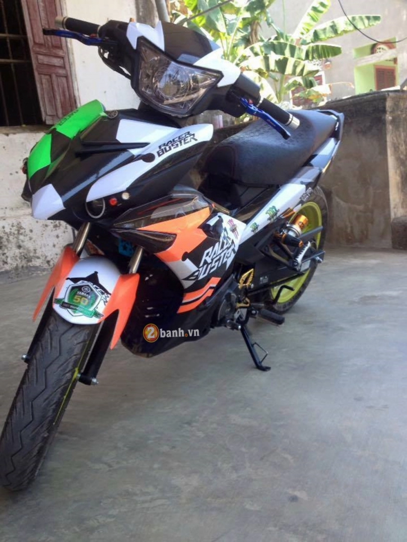 Lên tem đấu racer buster cho exciter150 siêu ngầu