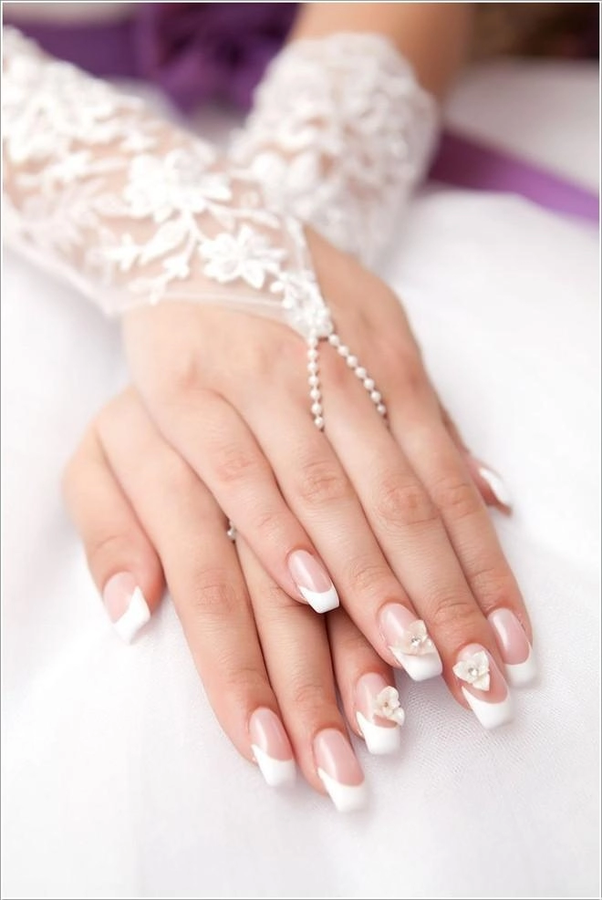 Những kiểu móng tay đẹp sang trọng quý phái cho cô dâu