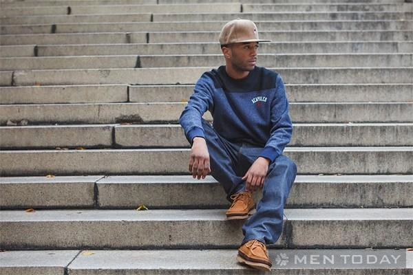 Phong cách thu đông đơn giản từ acapulco gold cho nam giới