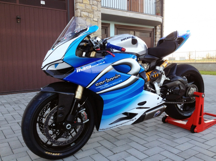 Ducati 1199 panigale biển xanh vẫy gọi các biker