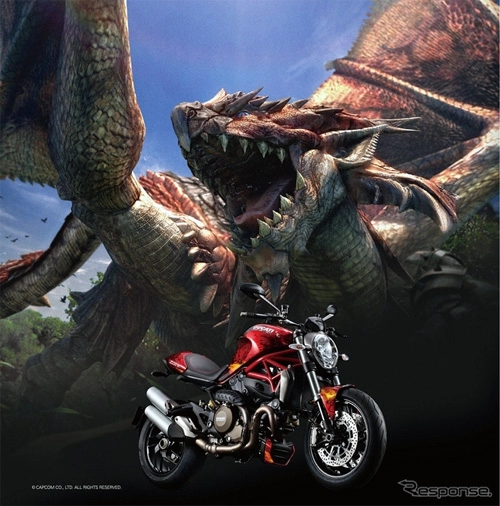 Ducati monster hunter cực ngầu và hầm hố