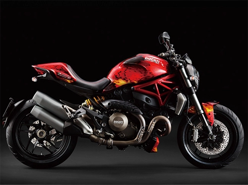 Ducati monster hunter cực ngầu và hầm hố