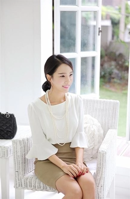 Áo sơ mi nữ trắng đẹp hàn quốc cách điệu