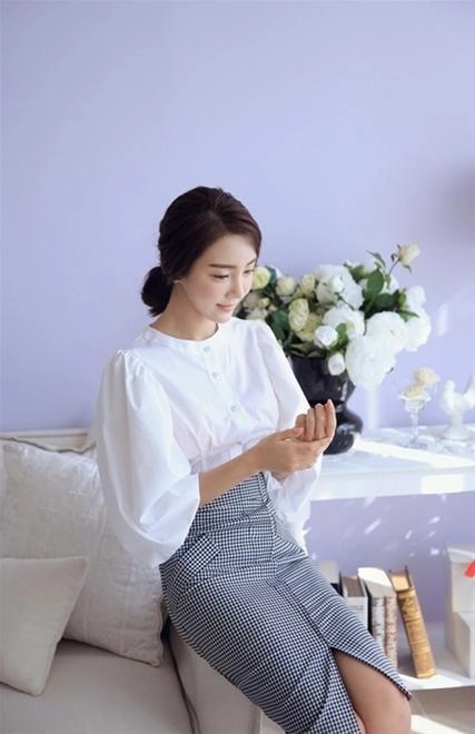 Áo sơ mi nữ trắng đẹp hàn quốc cách điệu
