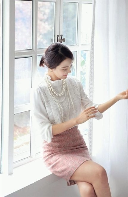 Áo sơ mi nữ trắng đẹp hàn quốc cách điệu