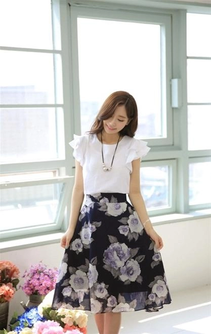 Áo sơ mi nữ trắng đẹp hàn quốc cách điệu