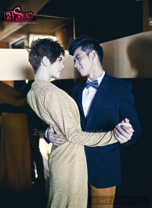 Hồ vĩnh khoa cùng bạn nhảy ăn ý
