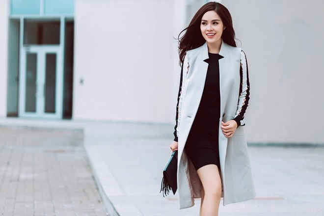 Sao việt càng mặc đơn giản càng đẹp hơn
