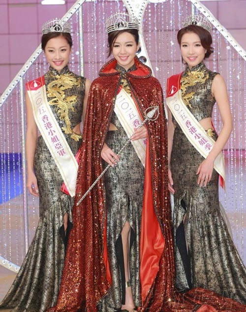 Tân hoa hậu hong kong tự tin với chiều cao 1m63