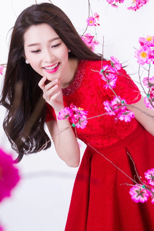 Hoa hậu thu thảo chia sẽ về ngày tết