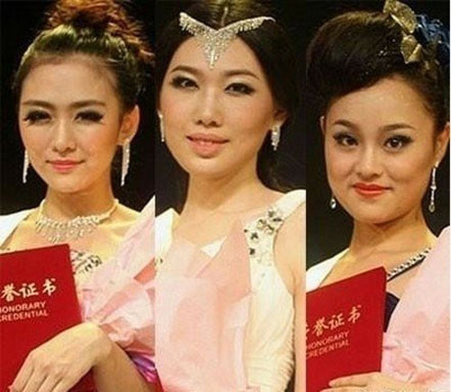 Những hoa hậu trung quốc bị công chúng ném đá vì xấu