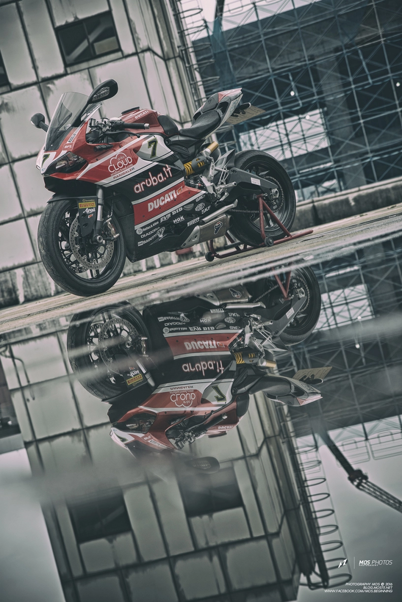 Ducati 899 panigale độ tem đấu cá tính