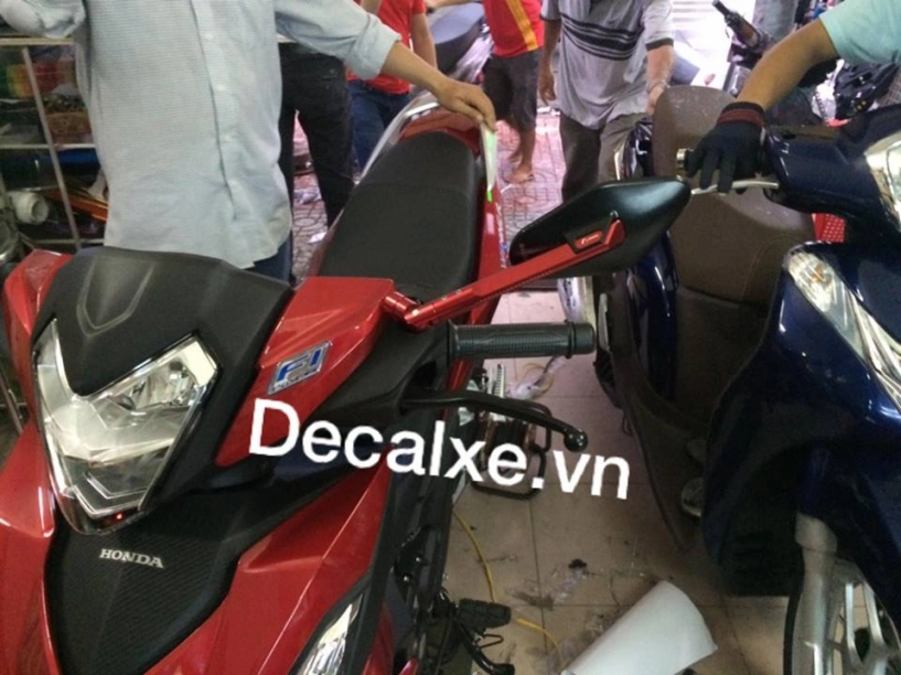 Phụ kiện trang trí xe winner 150 macrom siêu chất
