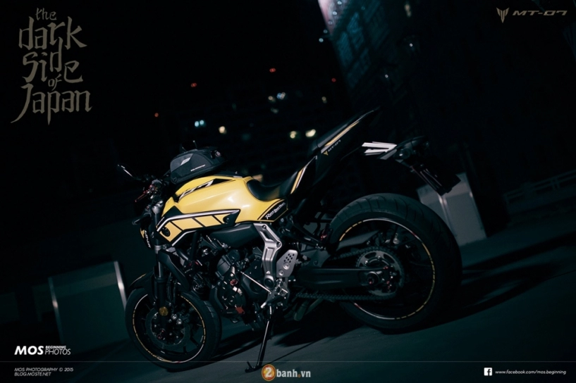 yamaha mt-07 phiên bản kỷ niệm 60 năm độ full rider