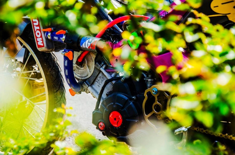 Exciter độ drag mang tên milano tiến uy mãnh