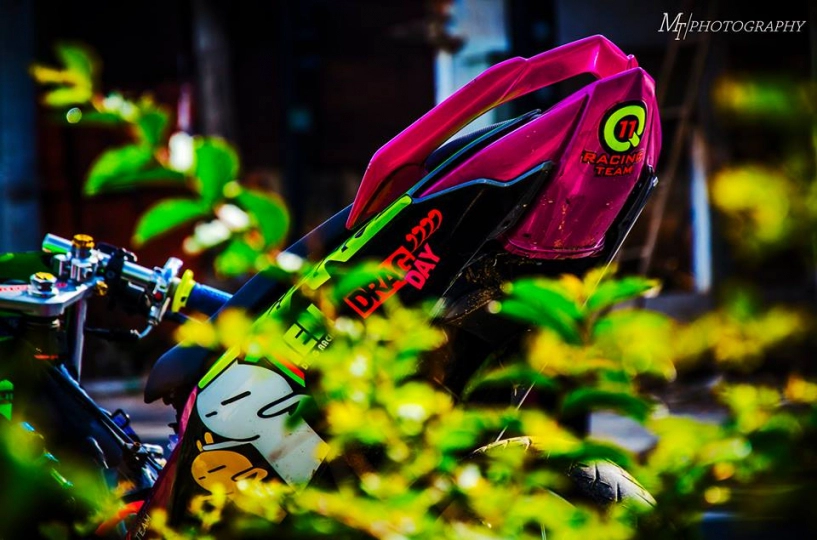 Exciter độ drag mang tên milano tiến uy mãnh