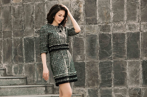 Ngắm mc thanh mai học cách mặc đẹp
