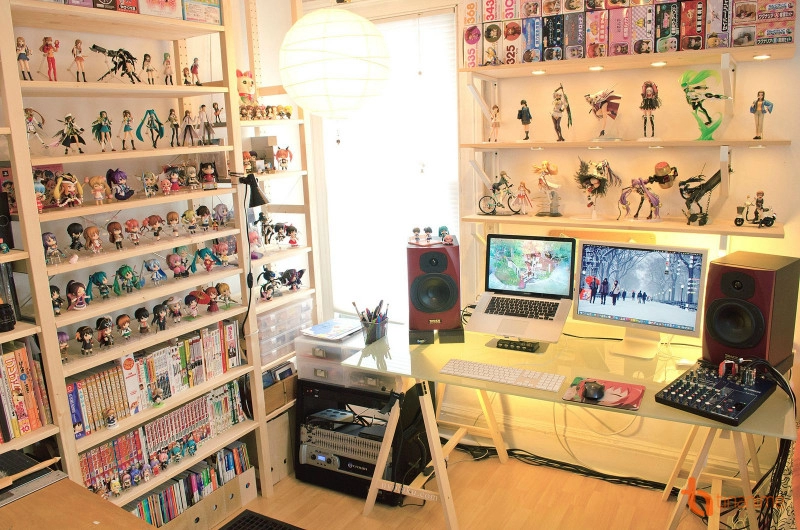 Căn nhà chất kín đồ đạc của các otaku lạ lẫm