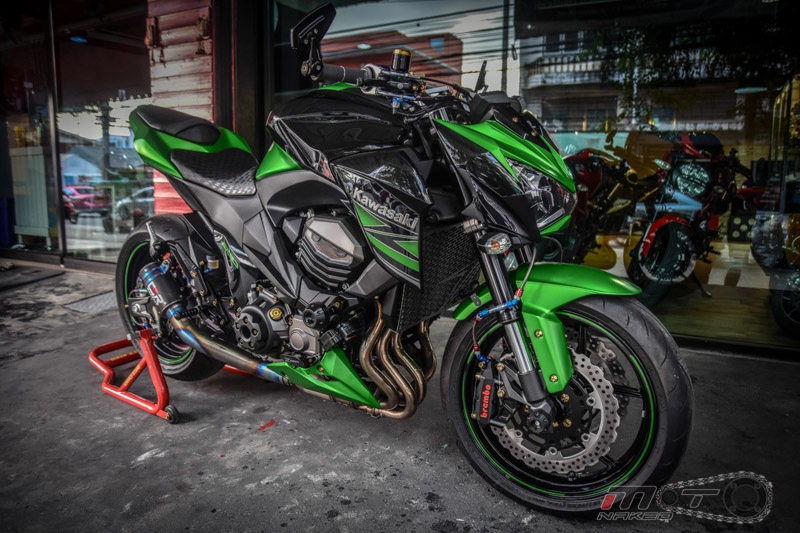 Chiến binh đường phố kawasaki z800 độ