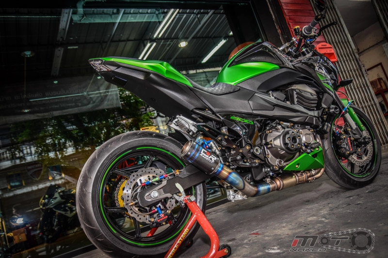 Chiến binh đường phố kawasaki z800 độ