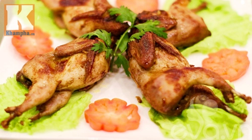 Chim cút bỏ lò ngon quá xá