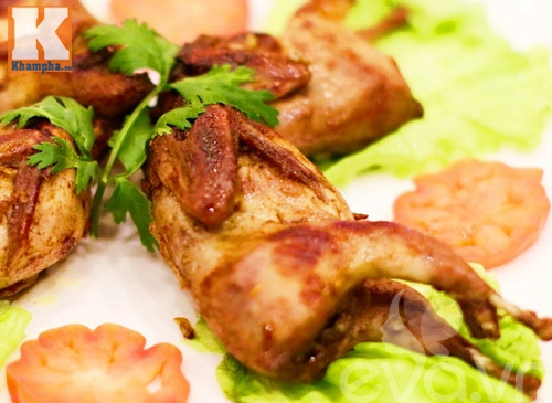 Chim cút bỏ lò ngon quá xá
