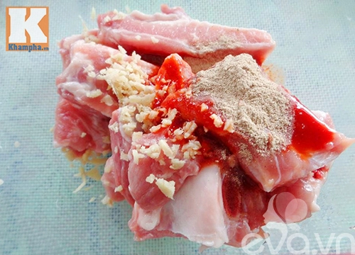 Đổi vị với sườn hấp hạt kê ngon miệng