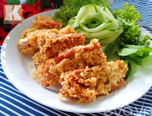 Đổi vị với sườn hấp hạt kê ngon miệng
