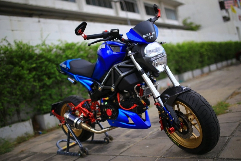 Ducati mini độ phong cách cùng dàn đồ chơi kiểng cá tính