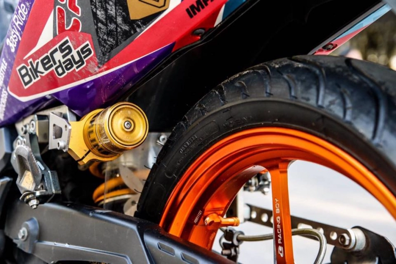 Exciter 135 độ nổi bật với phiên bản redbull