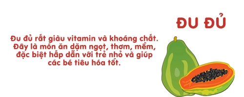Những loại rau củ quả lý tưởng cho bé tập ăn dặm