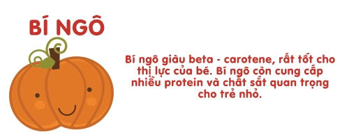 Những loại rau củ quả lý tưởng cho bé tập ăn dặm