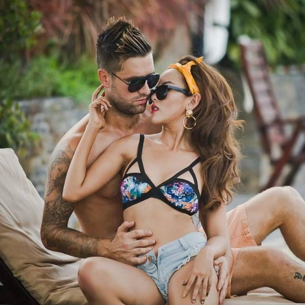 Nữ dj nóng bỏng và chàng cầu thủ đẹp trai hạnh phúc mỹ mãn