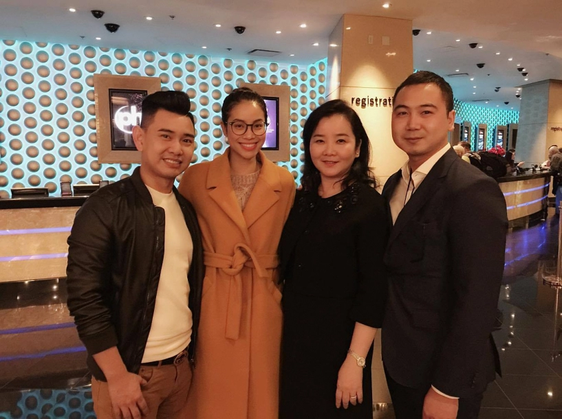 Phạm hương tươi rói sau đêm chung kết hhhv